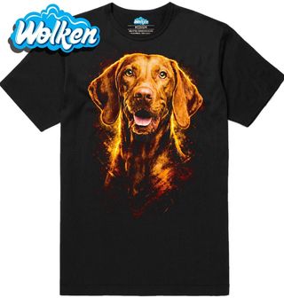 Pánské tričko Maďarský ohař krátkosrstý Vizsla.jpg