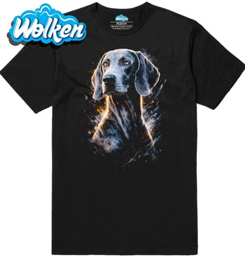 Obrázek produktu Pánské tričko Modrý Výmarský ohař