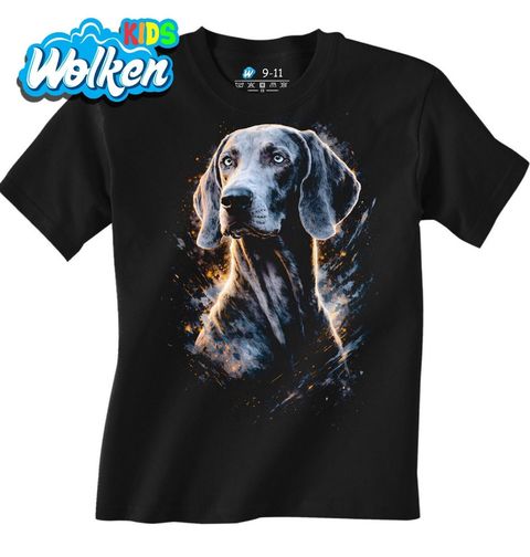 Obrázek produktu Dětské tričko Modrý Výmarský ohař