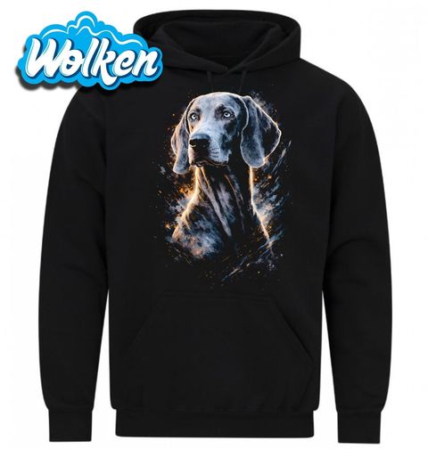 Obrázek produktu Pánská mikina Modrý Výmarský ohař