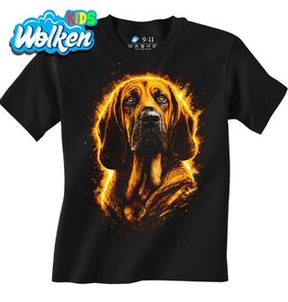 Dětské tričko Svatohubertský pes Bloodhound.jpg