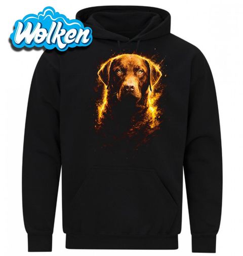 Obrázek produktu Pánská mikina Hnědý Labradorský retrívr