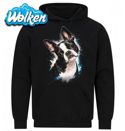 Obrázek produktu Pánská mikina Udivený Bostonský teriér