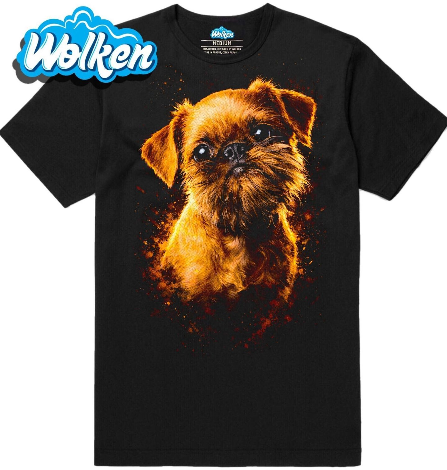 Pánské tričko Bruselský grifonek.jpg