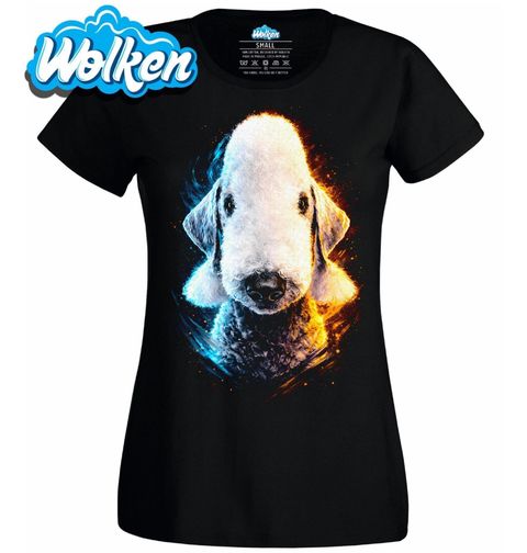 Obrázek produktu Dámské tričko Bedlington teriér