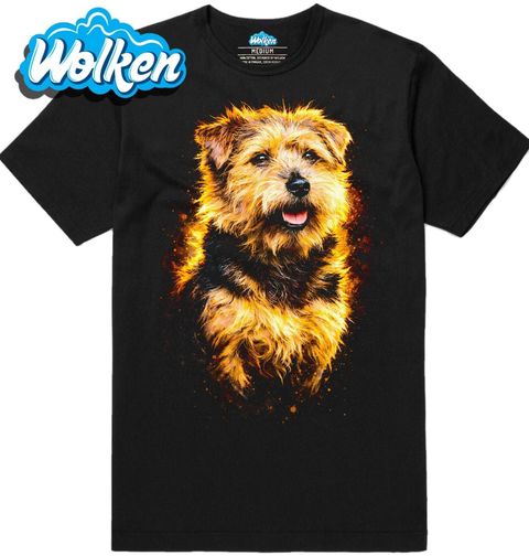 Obrázek produktu Pánské tričko Zářivý Norfolský teriér