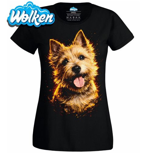 Obrázek produktu Dámské tričko Norwich teriér