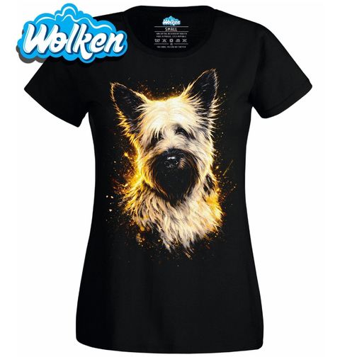 Obrázek produktu Dámské tričko Skotský Teriér Bílý