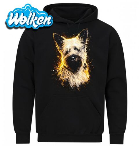 Obrázek produktu Pánská mikina Skotský Teriér Bílý