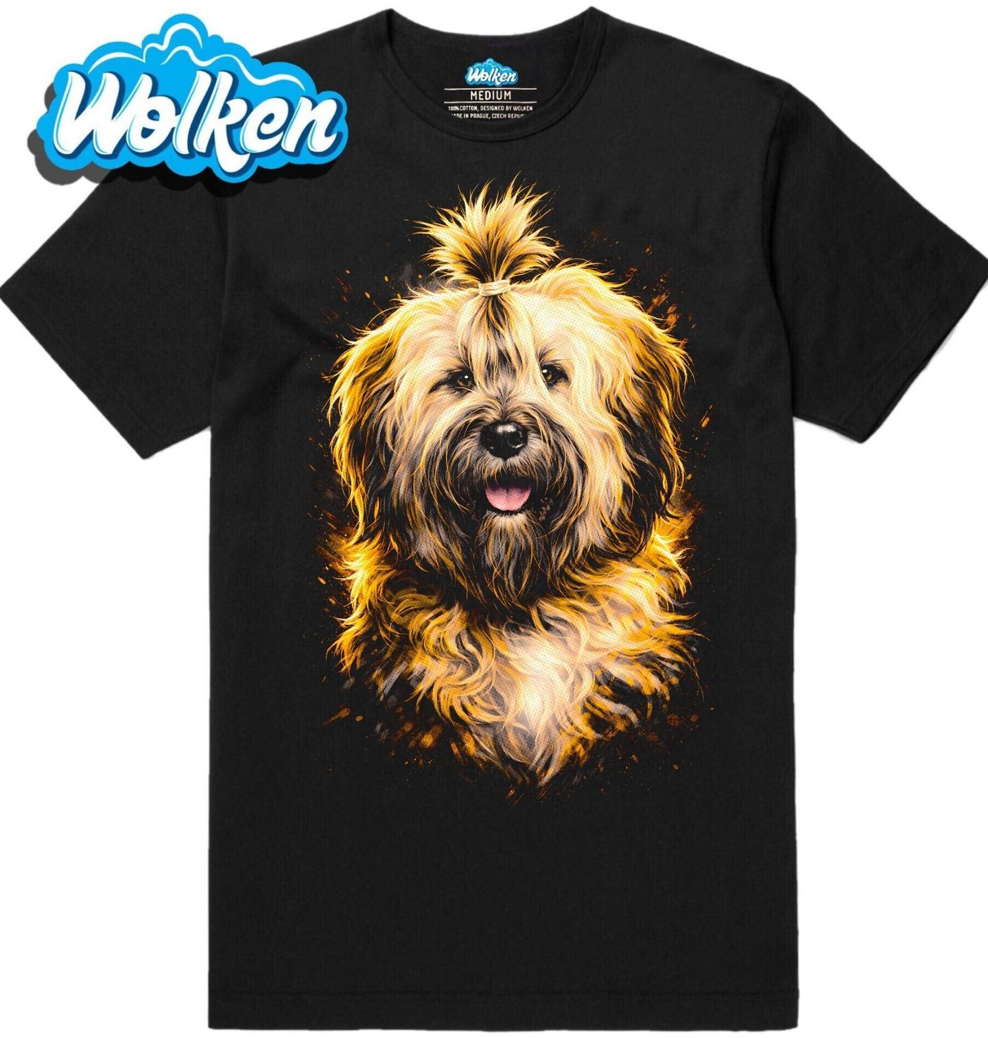 Pánské tričko Tibetský teriér.jpg