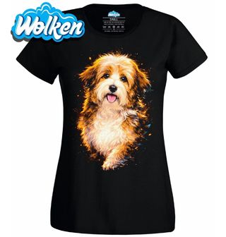 Dámské tričko Roztomilý Havanský psík.jpg