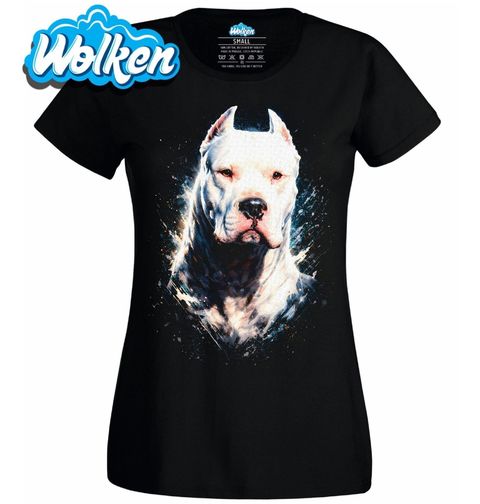 Obrázek produktu Dámské tričko Bílá Argentinská doga