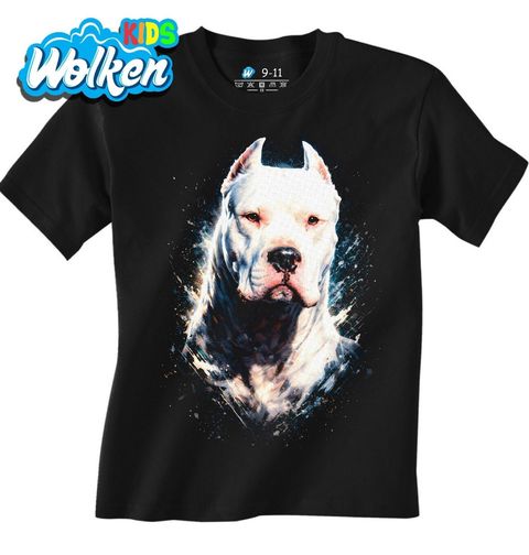 Obrázek produktu Dětské tričko Bílá Argentinská doga