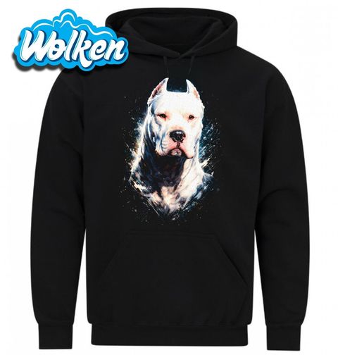 Obrázek produktu Pánská mikina Bílá Argentinská doga