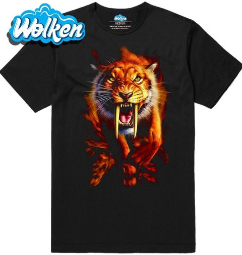 Obrázek produktu Pánské tričko Šavlozubý tygr