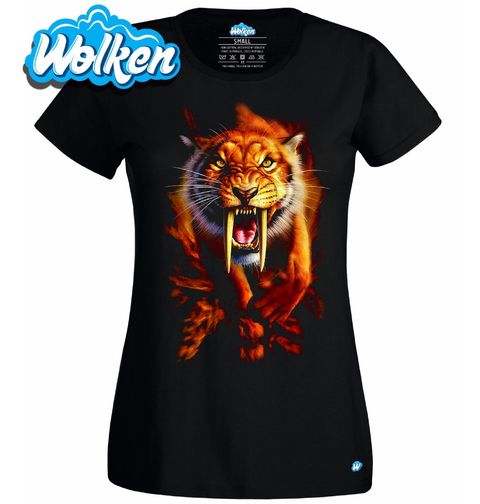 Obrázek produktu Dámské tričko Šavlozubý tygr