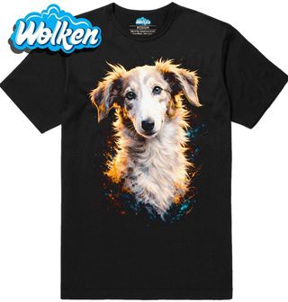 Pánské tričko Ruský chrt Barzoj.jpg