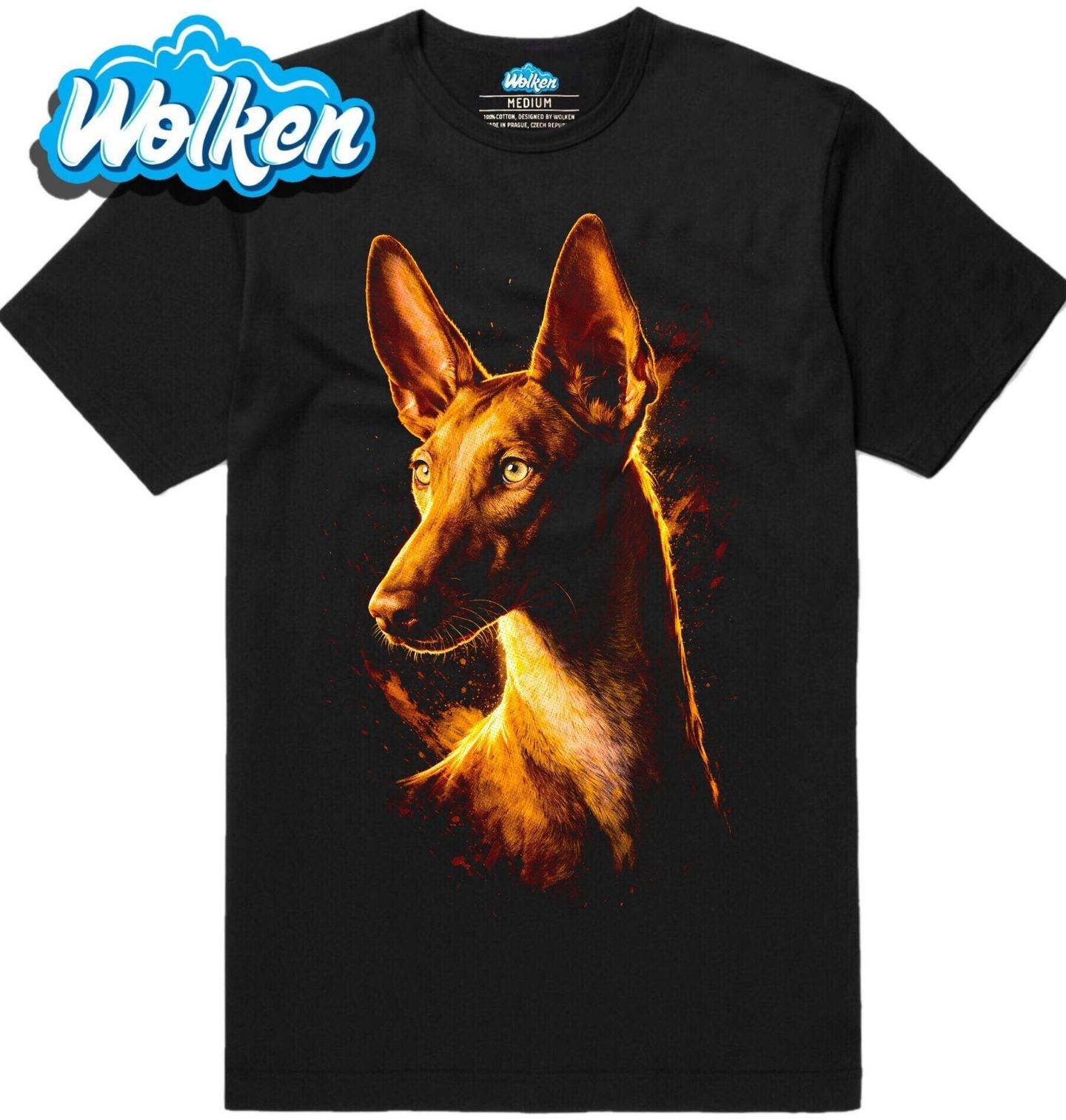 Pánské tričko Faraonský pes Pharaoh Hound.jpg