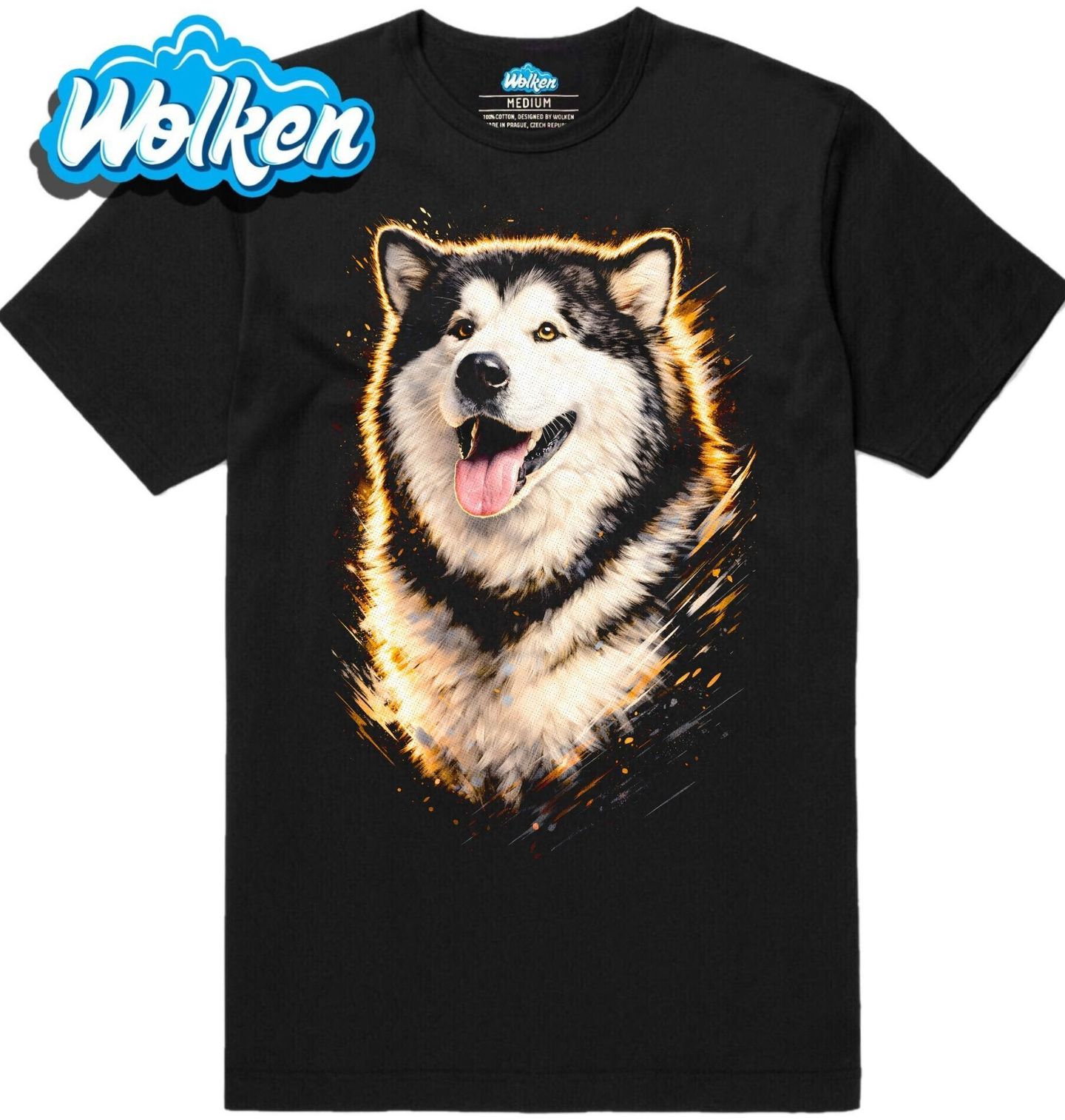 Pánské tričko Aljašský malamut Alaskan Malamute.jpg