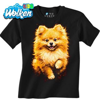 Dětské tričko Huňatý Pomeranian.jpg