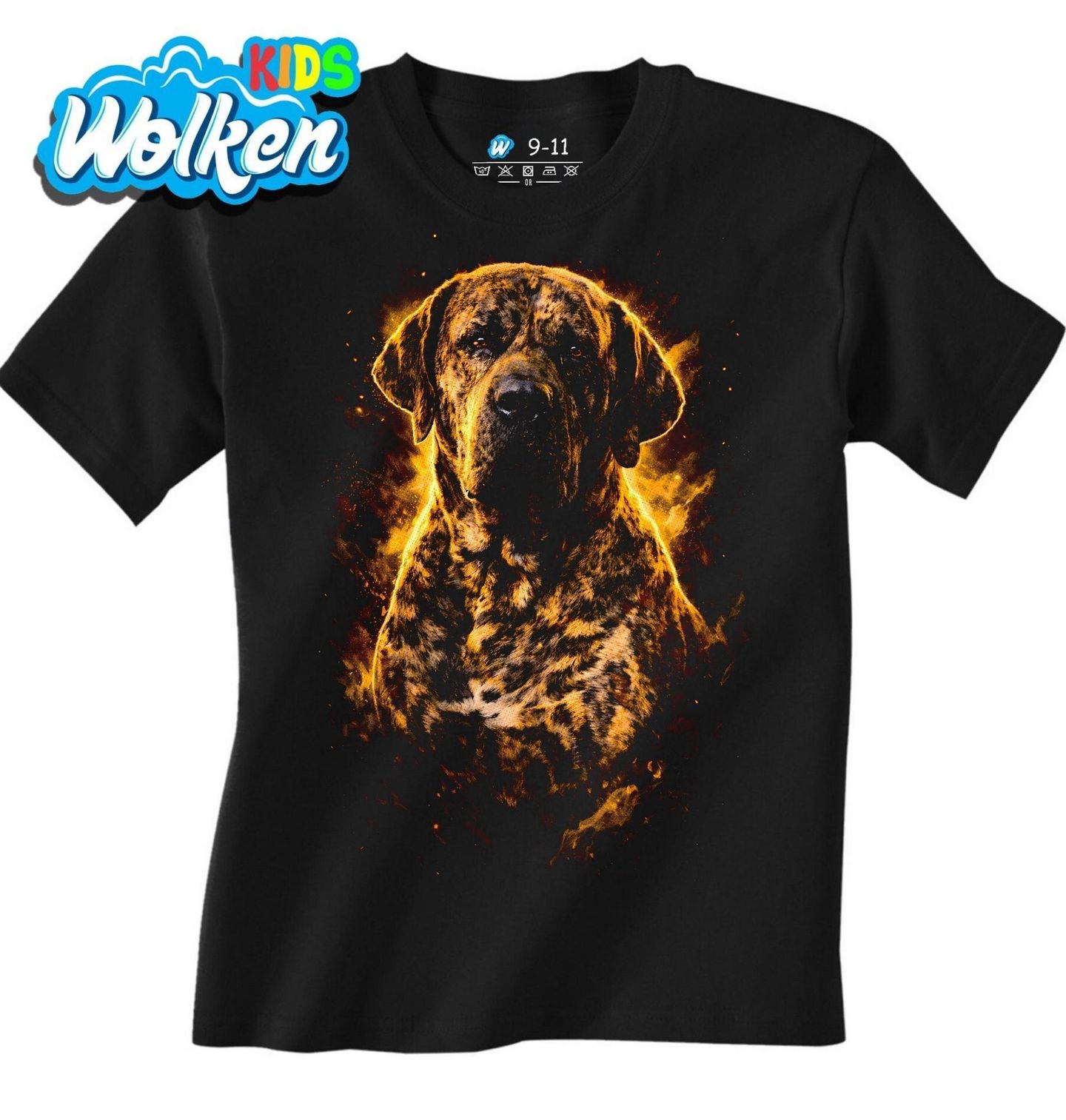 Dětské tričko Žíhaná Brazilská fila.jpg