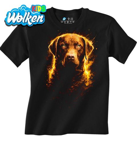 Obrázek produktu Dětské tričko Hnědý Labradorský retrívr