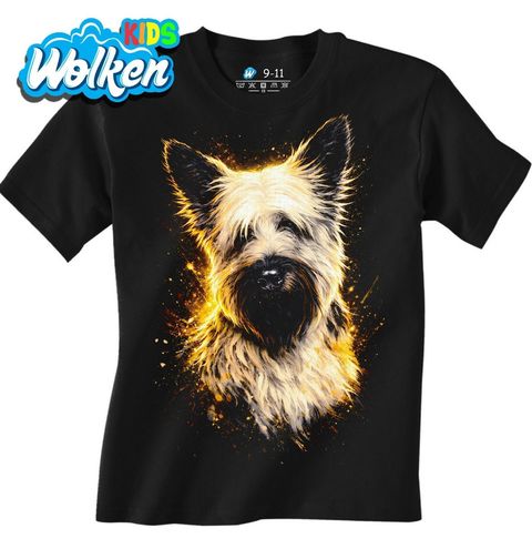 Obrázek produktu Dětské tričko Skotský Teriér Bílý