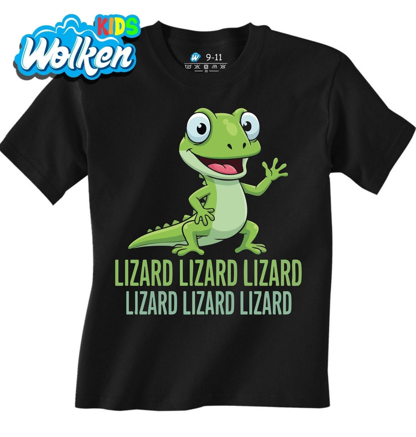 Dětské tričko Veselá Ještěrka Lizard Lizard Lizard.jpg