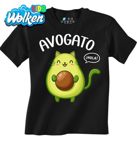 Obrázek produktu Dětské tričko Španělské Kočičí Avokádo Avogato