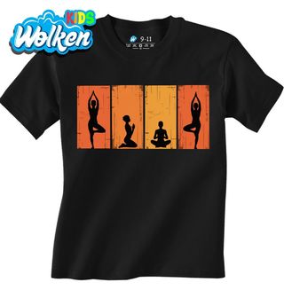 Dětské tričko Silueta Jogína.jpg