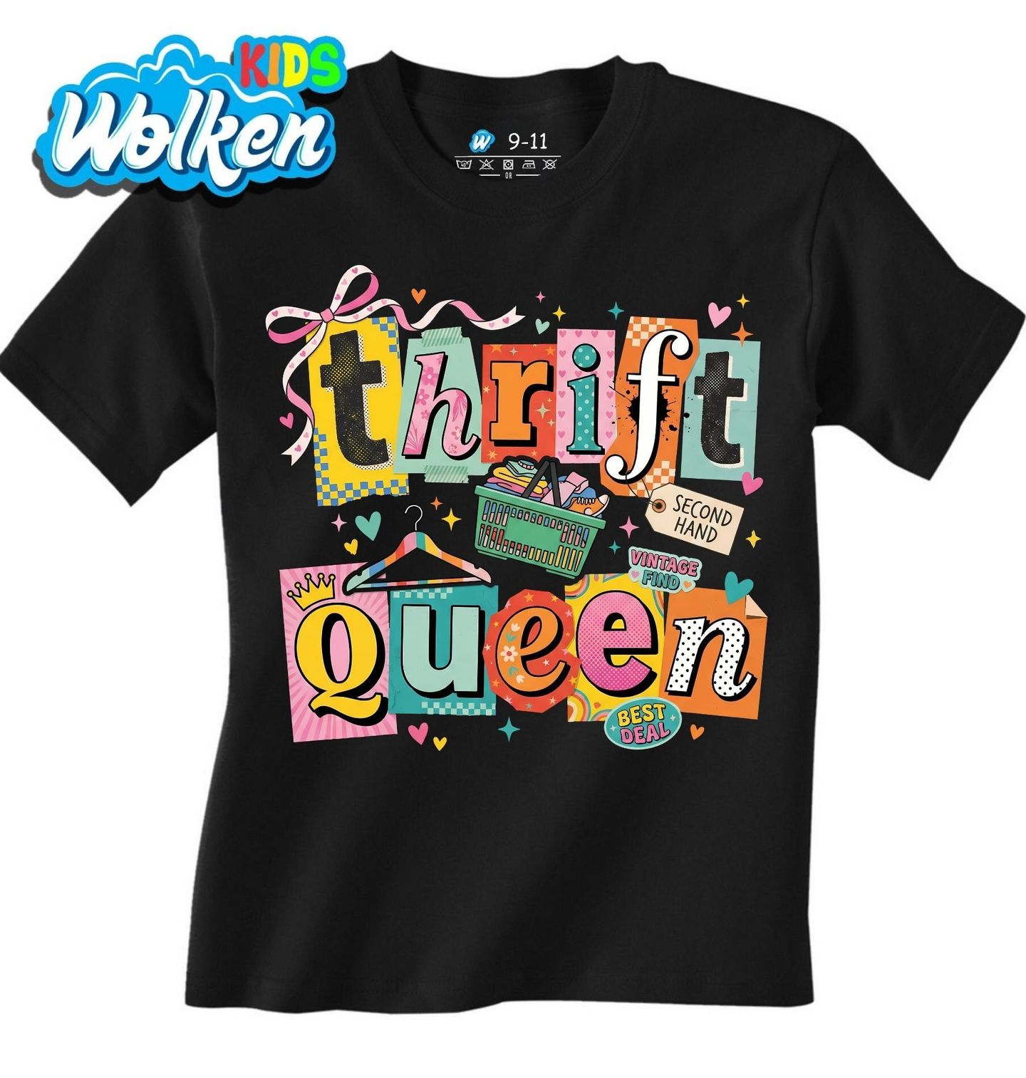 Dětské tričko Královna Second Handů Thrift  Queen.jpg