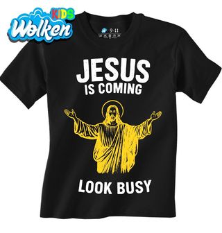Dětské tričko Ježís Přichází Jesus Is Coming.jpg
