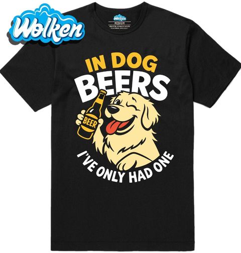 Obrázek produktu Pánské tričko In Dog Beers I’ve Only Had One