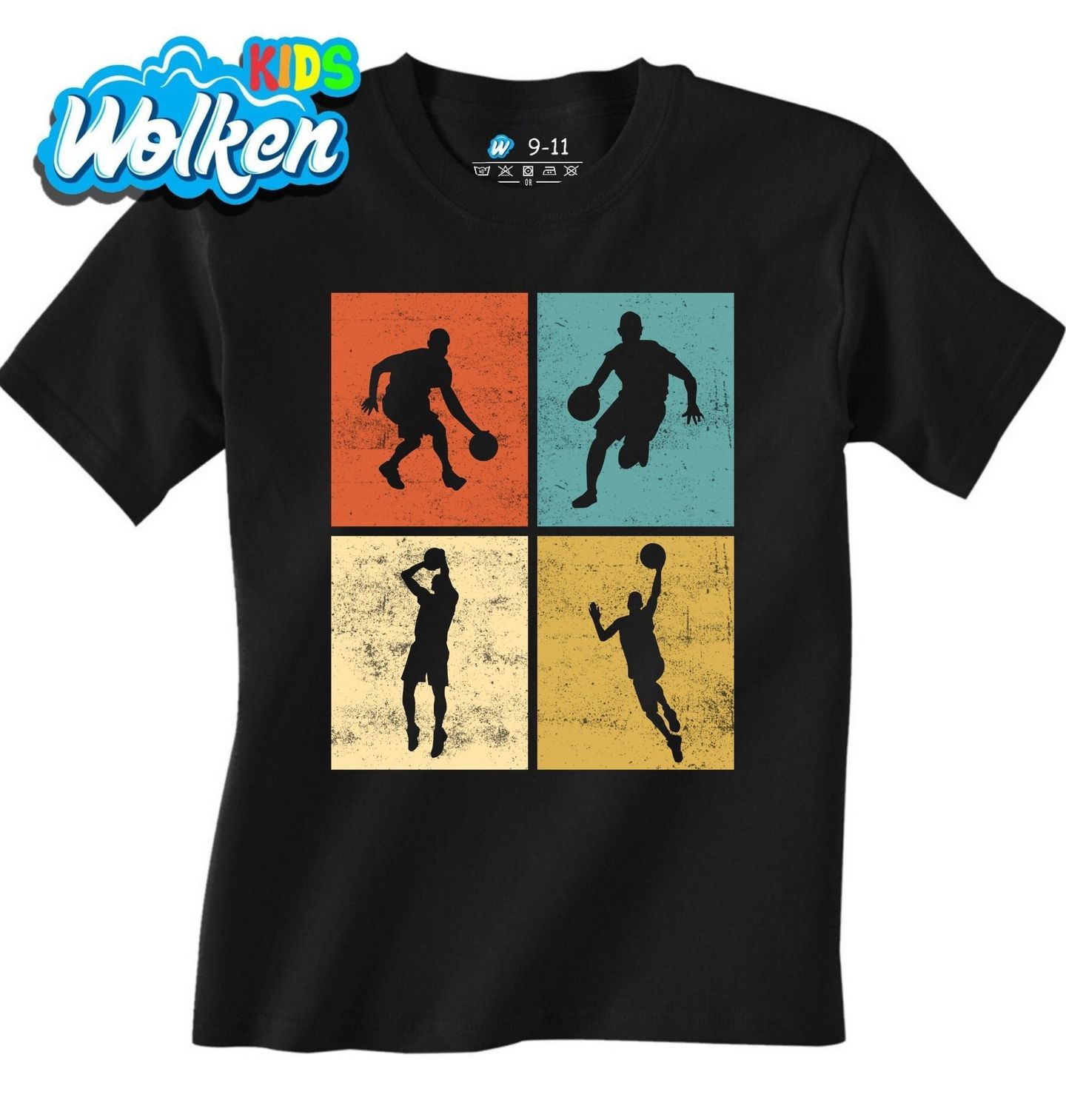 Dětské tričko Retro Basketbal v Pohybu.jpg