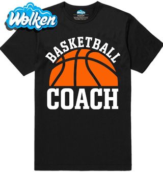 Pánské tričko Trenér Basketbalu Basketball Coach.jpg
