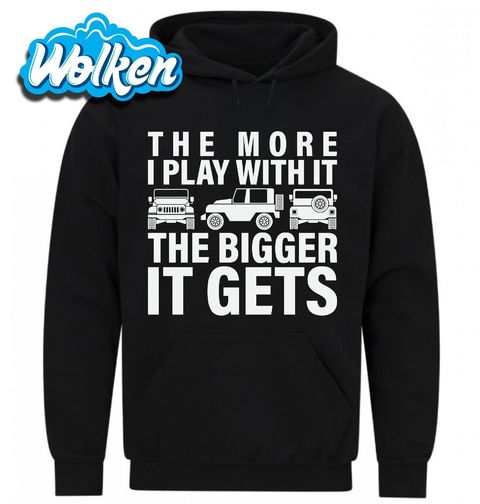 Obrázek produktu Pánská mikina Terénní Auto The More I Play with It