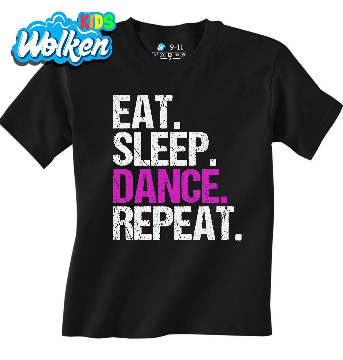 Dětské tričko Jez Spi Tancuj Opakuj Eat Sleep Dance Repeat.jpg