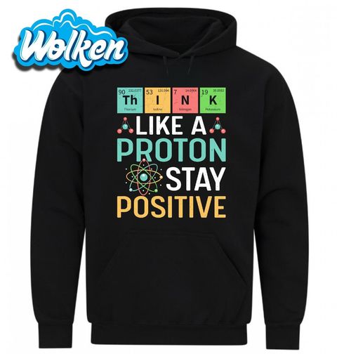 Obrázek produktu Pánská mikina Mysli jako Proton Think Like a Proton