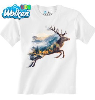 Dětské tričko Jelen ve Skoku v Krajině.jpg