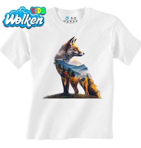 Obrázek produktu Dětské tričko Moudrá Liška v Krajině