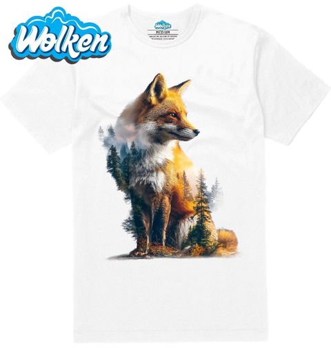 Obrázek produktu Pánské tričko Sedící Liška v Krajině