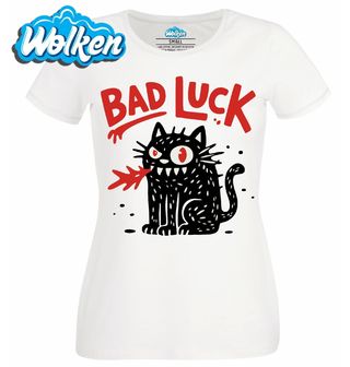 Dámské tričko Černá kočka Bad Luck.jpg