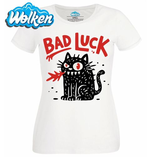 Obrázek produktu Dámské tričko Černá Kočka Bad Luck