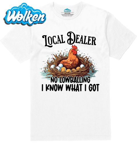 Obrázek produktu Pánské tričko Slepice Local Dealer