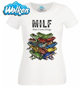 Dámské tričko MILF Žabí Láska bez Hranic.jpg