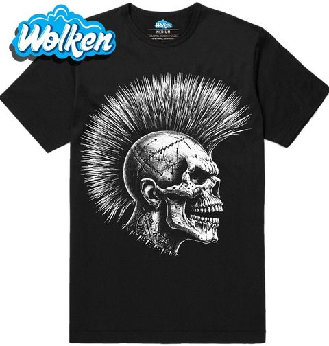 Obrázek produktu Pánské tričko Lebka Pankáče bez Hranic