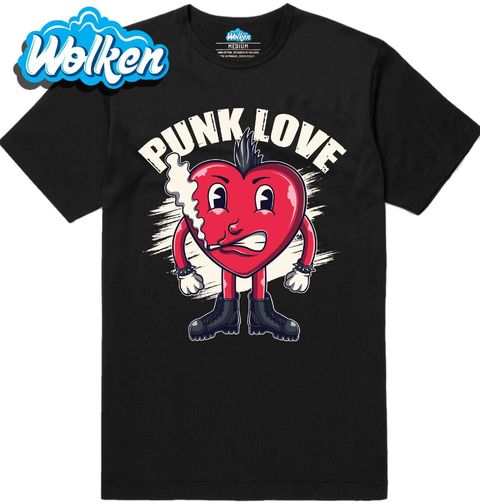 Obrázek produktu Pánské tričko Láska k Punku Punk Love