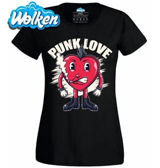 Dámské tričko Láska k Punku Punk Love.jpg