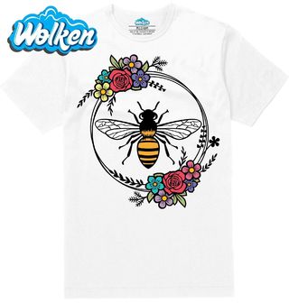 Pánské tričko Včela v Kruhu Květin.jpg