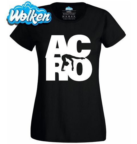 Obrázek produktu Dámské tričko ACRO Silueta Akrobatky